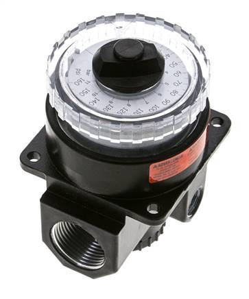 Pressure Regulator G1'' 9000 l/min 0.0-11.0bar/0-160psi