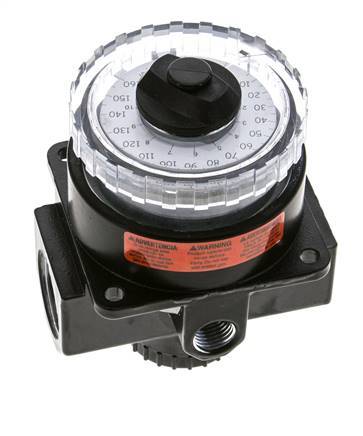 Drukregelaar G1/2'' 5000l/min 0.0-3.0bar/0-44psi