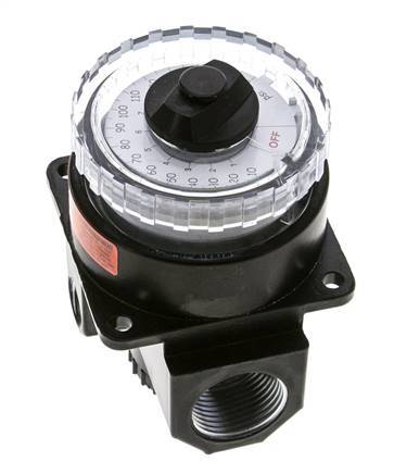 Drukregelaar G1/2'' 5000l/min 0.0-3.0bar/0-44psi