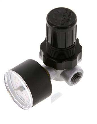 Pneumatische Drukregelklep G1/4 Lucht 0.5-10bar (7-145psi)