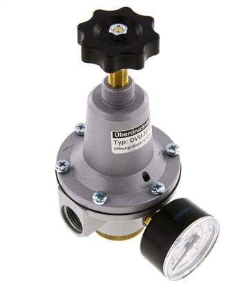 Pneumatic Pressure Relief Valve G1/2 Air 0.1-3bar (1-44psi)