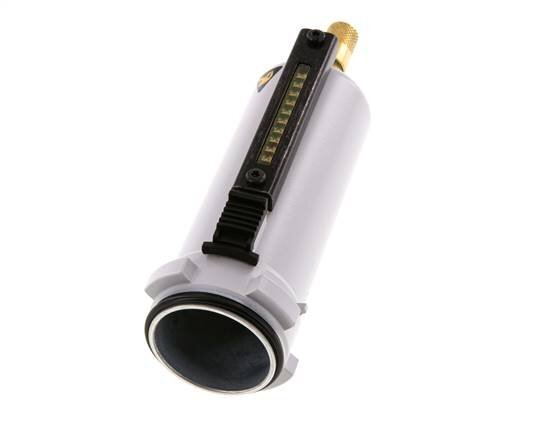 Metalen kom met inspectie Auto Futura 2