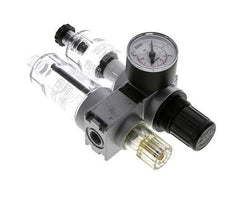 FRL 2-Delig G1/4'' 700l/min 0.1-3.0bar/1-44psi Semi-Auto 40 mm Manometer Polycarbonaat Multifix 0