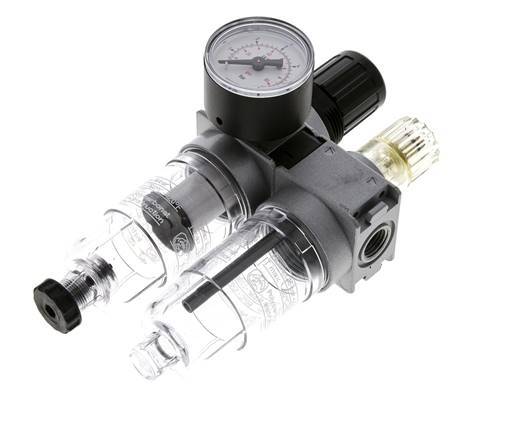 FRL G1/4'' 700l/min 0,1-3,0bar/1-44psi 40 mm Manometer Multifix 0