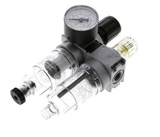 FRL 2-Delig G1/4'' 700l/min 0.1-3.0bar/1-44psi Semi-Auto 40 mm Manometer Polycarbonaat Multifix 0