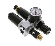 FRL 2-Delig G1/4'' 700l/min 0.2-6.0bar/3-87psi Semi-Auto 40 mm Manometer Metaal Multifix 0