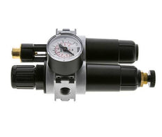 FRL 2-Delig G1/4'' 700l/min 0.2-6.0bar/3-87psi Semi-Auto 40 mm Manometer Metaal Multifix 0