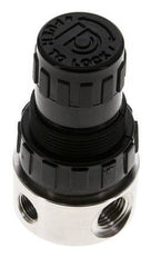 Drukregelaar G1/4'' 350l/min 1.0-15.0bar/14-218psi Roestvrij staal/POM Gassen Vloeistoffen