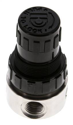 Drukregelaar G1/4'' 350l/min 1.0-15.0bar/14-218psi Roestvrij staal/POM Gassen Vloeistoffen