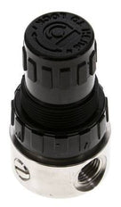 Drukregelaar G1/4'' 350l/min 1.0-15.0bar/14-218psi Roestvrij staal/POM Gassen Vloeistoffen