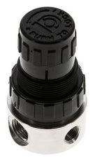 Drukregelaar G1/4'' 350l/min 1.0-15.0bar/14-218psi Roestvrij staal/POM Gassen Vloeistoffen