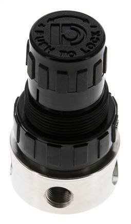 Drukregelaar G1/4'' 350l/min 1.0-15.0bar/14-218psi Roestvrij staal/POM Gassen Vloeistoffen