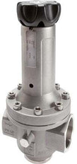 Precision Pressure Regulator G1 1/2'' 15000 l/min 10.0-50.0bar/145-725psi Stainless Steel Gases Liquids