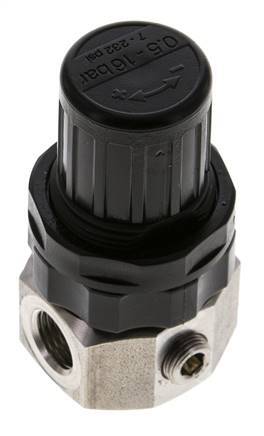 Drukregelaar G1/4'' 320l/min 0.5-16.0bar/7-232psi Roestvrij staal Gassen Vloeistoffen