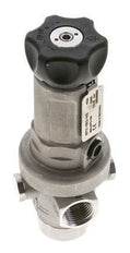 Precision Pressure Regulator G1/2'' 1900 l/min 0.5-15.0bar/7-218psi Stainless Steel Gases Liquids