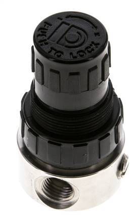 Drukregelaar G1/4'' 350l/min 1.0-15.0bar/14-218psi Roestvrij staal/POM