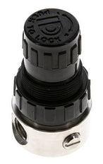 Drukregelaar G1/4'' 350l/min 1.0-15.0bar/14-218psi Roestvrij staal/POM