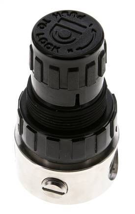 Drukregelaar G1/4'' 350l/min 1.0-15.0bar/14-218psi Roestvrij staal/POM