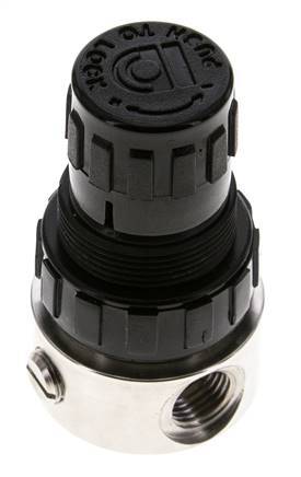 Drukregelaar G1/4'' 350l/min 1.0-15.0bar/14-218psi Roestvrij staal/POM