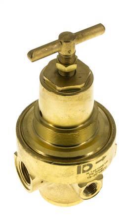 Drukregelaar G1/2'' 1500l/min 0.2-3.0bar/3-44psi Messing