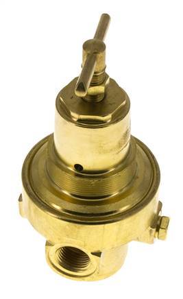 Drukregelaar G1/2'' 1500l/min 0.2-3.0bar/3-44psi Messing