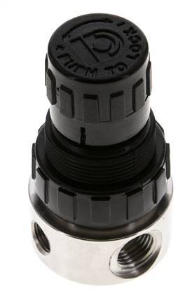 Pressure Regulator G1/4'' 350 l/min 0.5-8.0bar/7-116psi Stainless Steel/POM Gases Liquids
