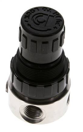 Pressure Regulator G1/4'' 350 l/min 0.5-8.0bar/7-116psi Stainless Steel/POM Gases Liquids