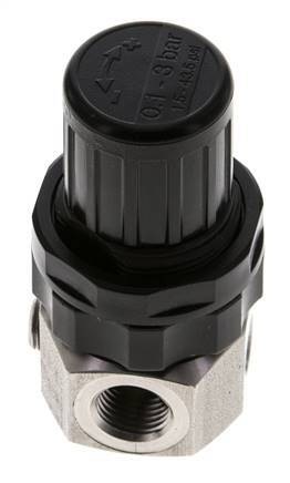 Pressure Regulator G1/4'' 320 l/min 0.5-3.0bar/7-44psi Stainless Steel