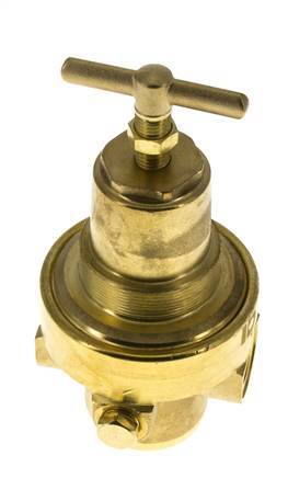 Drukregelaar G1/2'' 1500l/min 0.2-3.0bar/3-44psi Messing Gassen Vloeistoffen