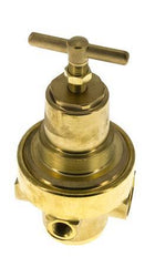 Drukregelaar G1/2'' 1500l/min 0.2-3.0bar/3-44psi Messing Gassen Vloeistoffen