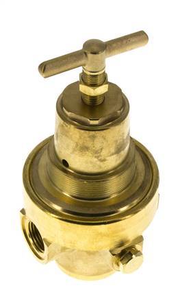Drukregelaar G1/2'' 1500l/min 0.2-3.0bar/3-44psi Messing Gassen Vloeistoffen