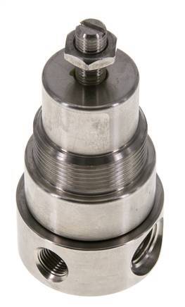 Drukregelaar G1/4'' 350l/min 1.0-15.0bar/14-218psi Roestvrij staal Gassen Vloeistoffen