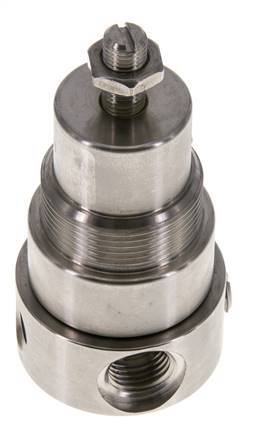Drukregelaar G1/4'' 350l/min 1.0-15.0bar/14-218psi Roestvrij staal Gassen Vloeistoffen