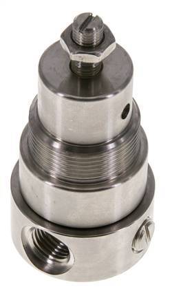 Drukregelaar G1/4'' 350l/min 1.0-15.0bar/14-218psi Roestvrij staal Gassen Vloeistoffen