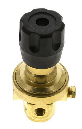 Drukregelaar G1/4'' 490l/min 0.1-1.5bar/1-22psi Messing