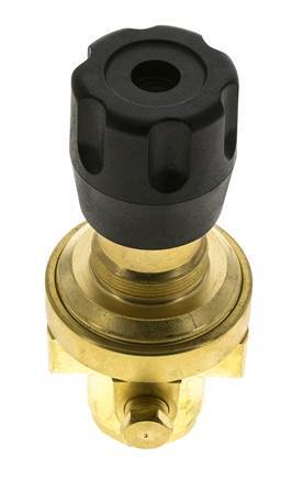Drukregelaar G1/4'' 490l/min 0.1-1.5bar/1-22psi Messing