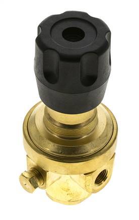 Drukregelaar G1/4'' 490l/min 0.1-1.5bar/1-22psi Messing