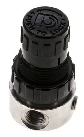 Drukregelaar G1/4'' 350l/min 0.5-8.0bar/7-116psi Roestvrij staal/POM