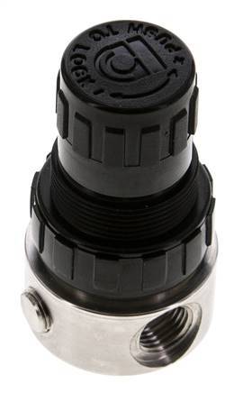 Drukregelaar G1/4'' 350l/min 0.5-8.0bar/7-116psi Roestvrij staal/POM