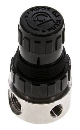 Drukregelaar G1/4'' 350l/min 0.5-8.0bar/7-116psi Roestvrij staal/POM