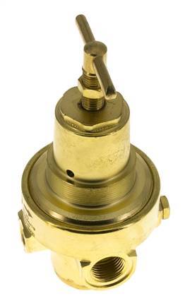 Drukregelaar G1/2'' 1500l/min 1.0-15.0bar/14-218psi Messing CO2