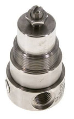 Drukregelaar G1/4'' 350l/min 0.5-8.0bar/7-116psi Roestvrij staal Gassen Vloeistoffen