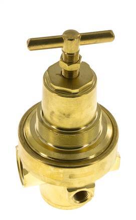 Drukregelaar G1/2'' 1500l/min 0.5-8.0bar/7-116psi Messing CO2