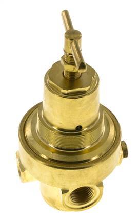 Drukregelaar G1/2'' 1500l/min 0.5-8.0bar/7-116psi Messing CO2