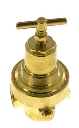 Drukregelaar G1/2'' 1500l/min 0.5-8.0bar/7-116psi Messing CO2