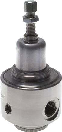 Drukregelaar G1/2'' 2200l/min 0.5-8.0bar/7-116psi Roestvrij Staal Aggressieve Gassen