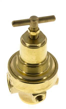 Drukregelaar G1/2'' 1500l/min 0.1-1.5bar/1-22psi Messing CO2