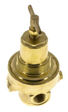 Drukregelaar G1/2'' 1500l/min 0.1-1.5bar/1-22psi Messing CO2
