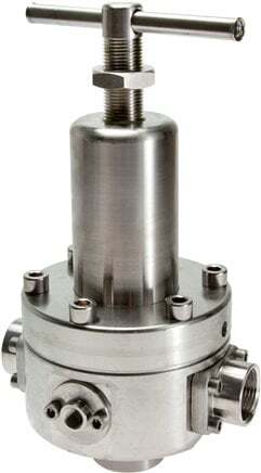 Pressure Regulator G1'' 8000 l/min 0.5-8.0bar/7-116psi Stainless Steel