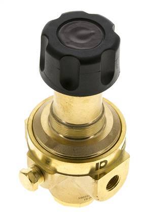 Pressure Regulator G1/4'' 490 l/min 0.5-8.0bar/7-116psi Brass Gases Liquids